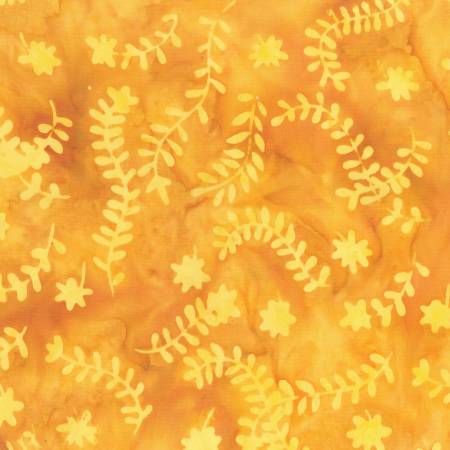 Citrus Ferns Batik