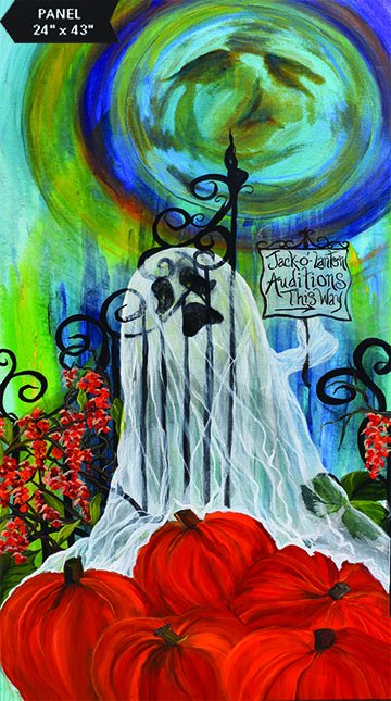 Bittersweet - Ghosted 24" x 43" Panel (Lime)