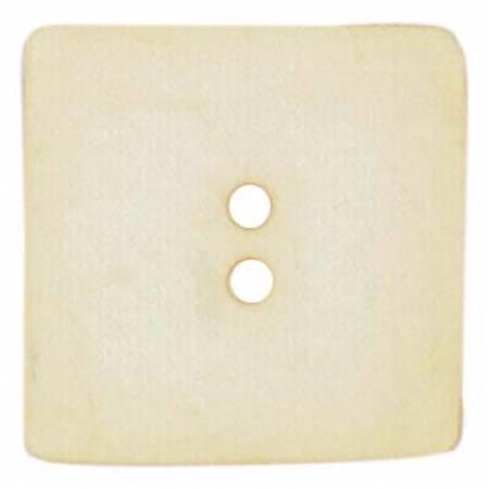 Square Button 60mm Beige Color 410140
