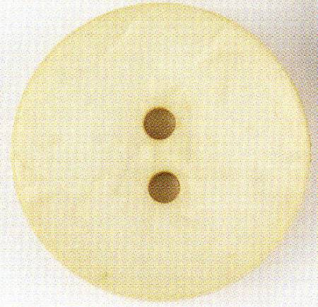 Round Button 60mm Rice Color 410157