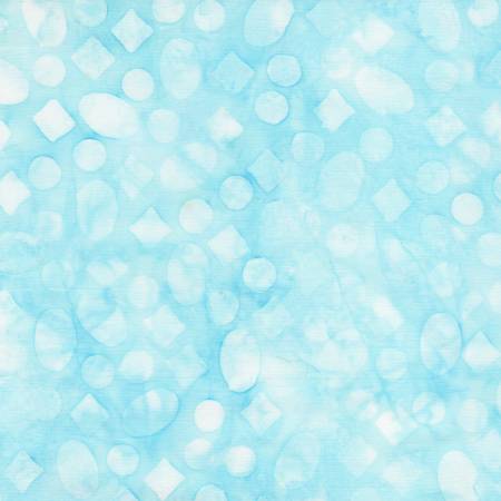 Garden Gate - Gravel Teal Aqua Batik