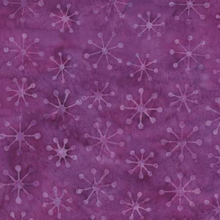 Garden Gate - Sundial Purple Jelly Batik