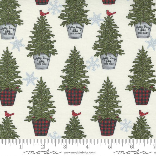 Holly Berry Tree Farm White 56033 11