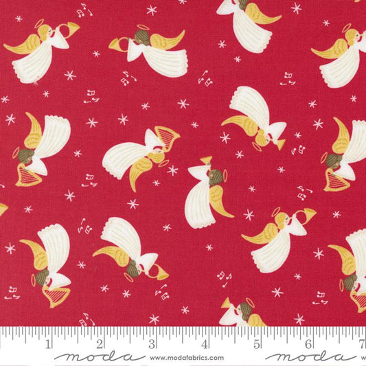 Joyful Joyful Poinsettia Red 20803 22 Moda #1