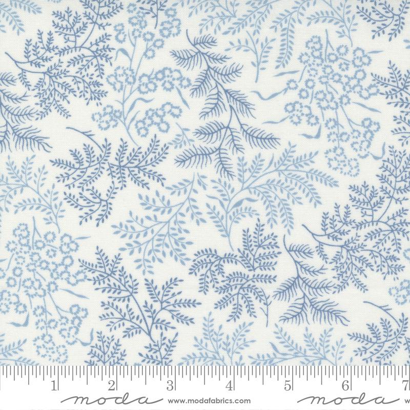 Nantucket Summer Cream Blue 55261 34 Moda #1