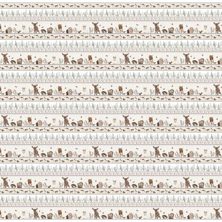 Little Ones - Multi Animal Stripe