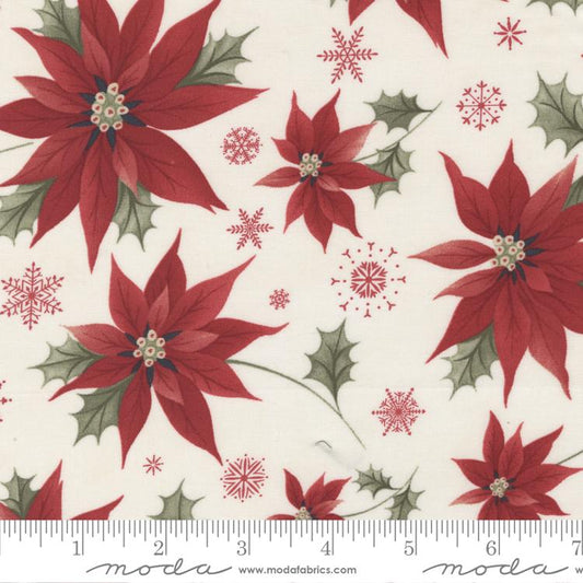 Poinsettia Plaza  - Cream 44290 11