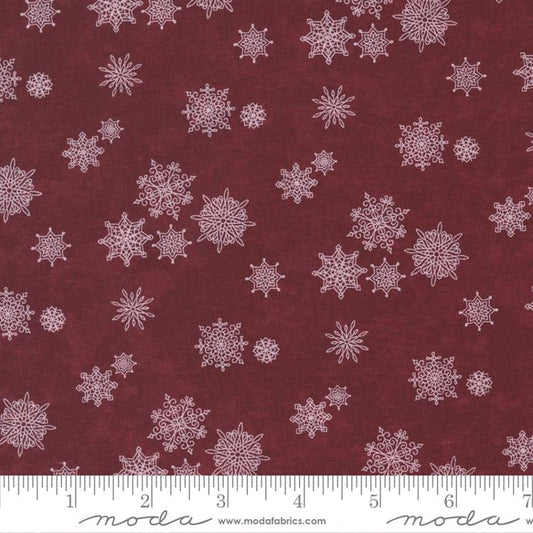 Winter Flurries Berry 6882 34 Moda #1
