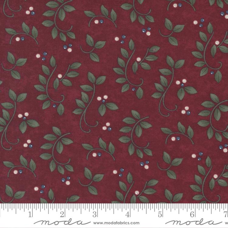 Winter Flurries Berry 6884 14 Moda #1