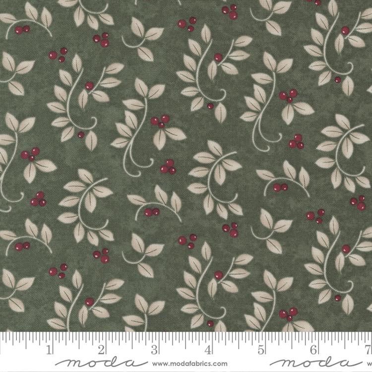 Winter Flurries Pine 6884 15 Moda #1