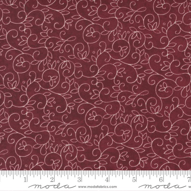 Winter Flurries Berry 6885 14 Moda #1