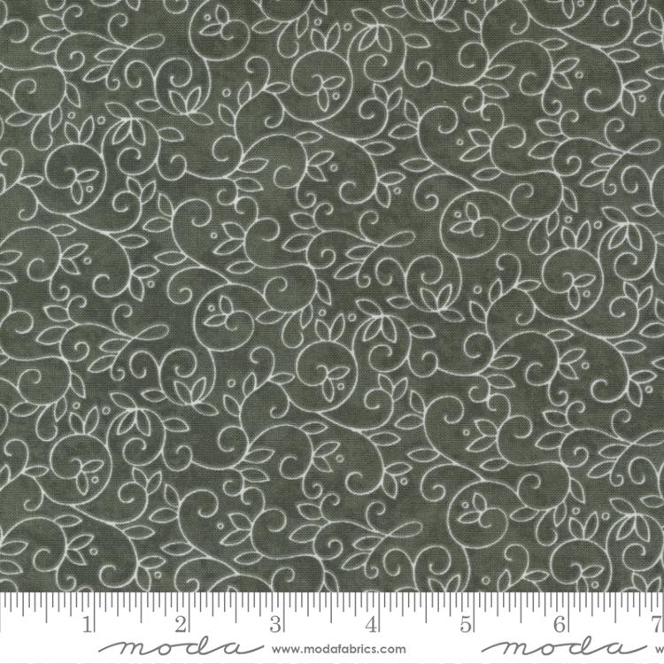 Winter Flurries Pine 6885 15 Moda #1