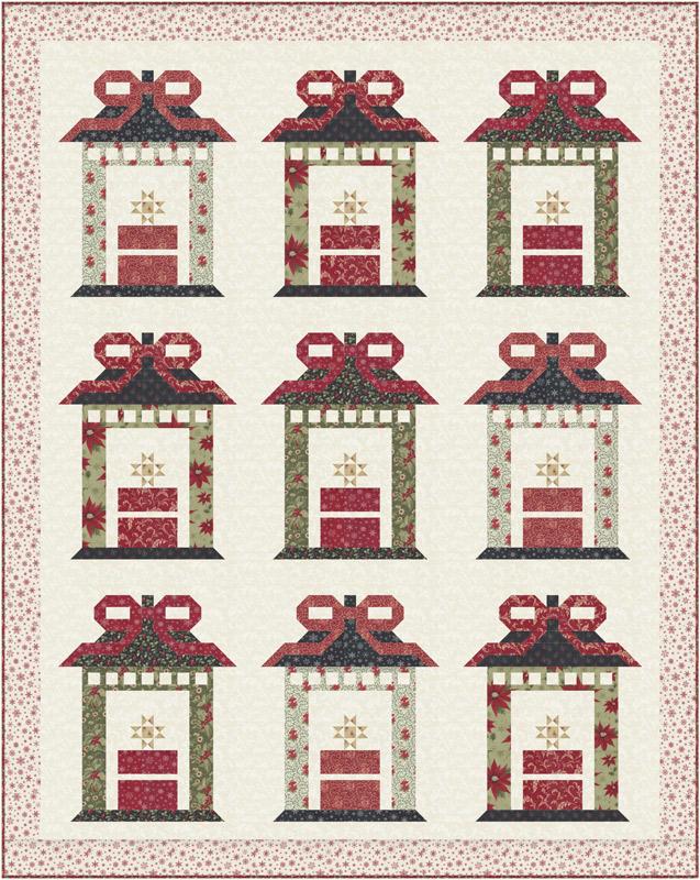 Poinsettia Plaza Kit by Moda