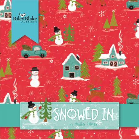 Snowed In 5in Squares, 42pcs/bundle