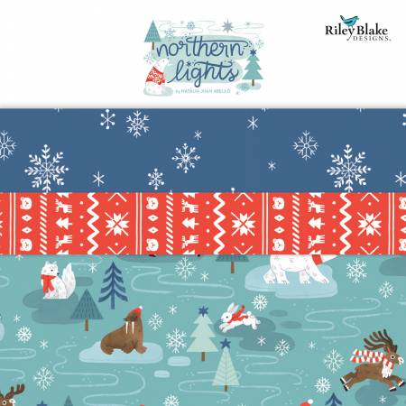 Northern Lights Flannel - Charm Pack