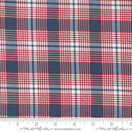 Stateside Plaid Navy 55614 13