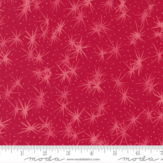 Reindeer Games Poinsettia Red 22442 13 Moda #1