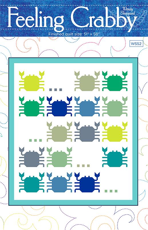 Feeling Crabby Quilt G WS 52 Wendy Sheppard