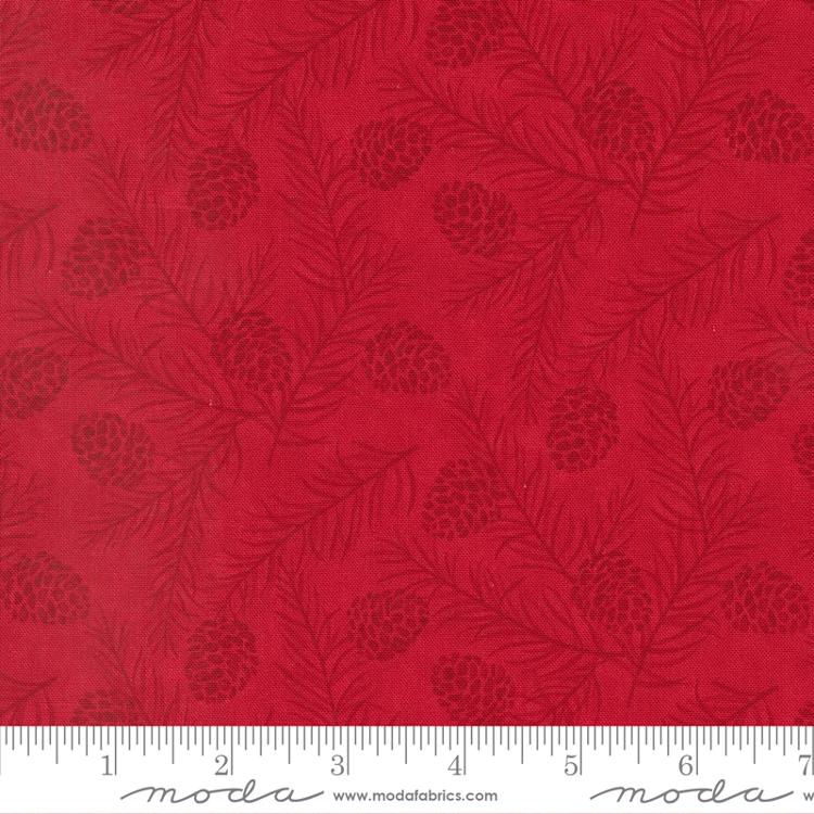Holidays At Home Berry Red 56076 15 Moda #1