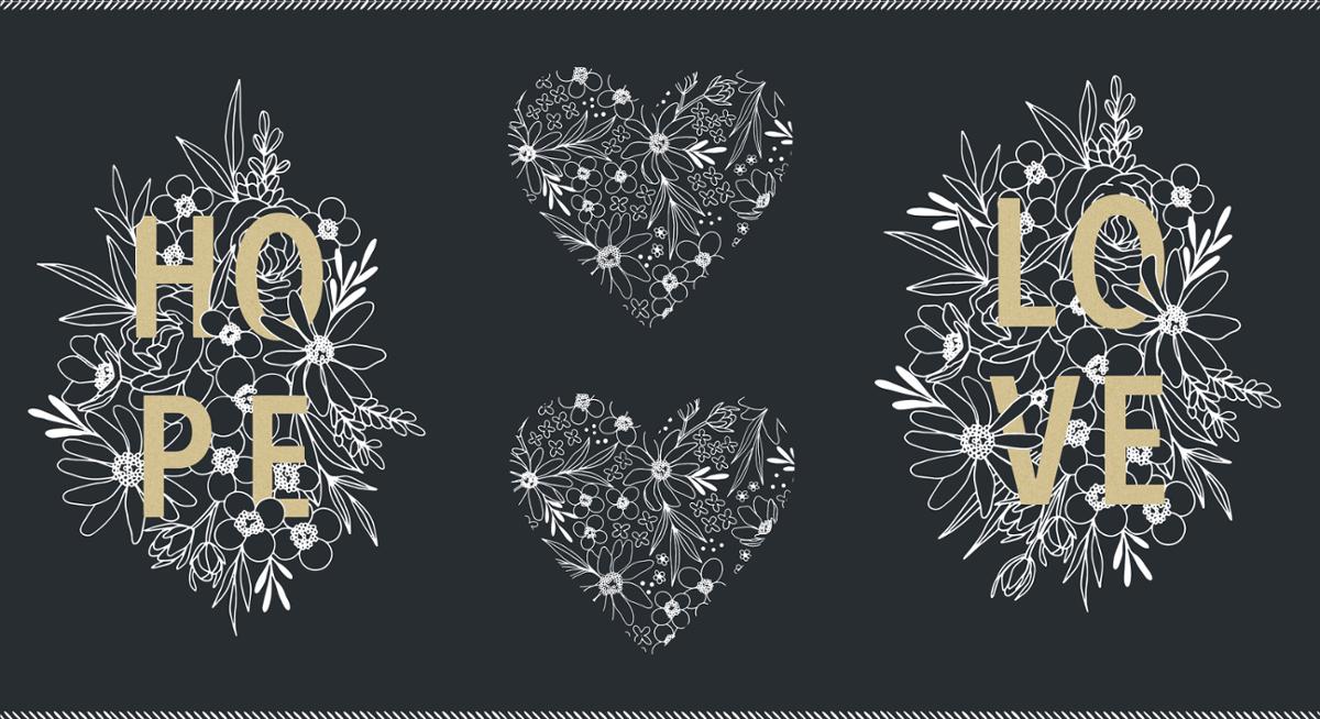Gilded Metallic Panel  - Ink Gold 11537 14M