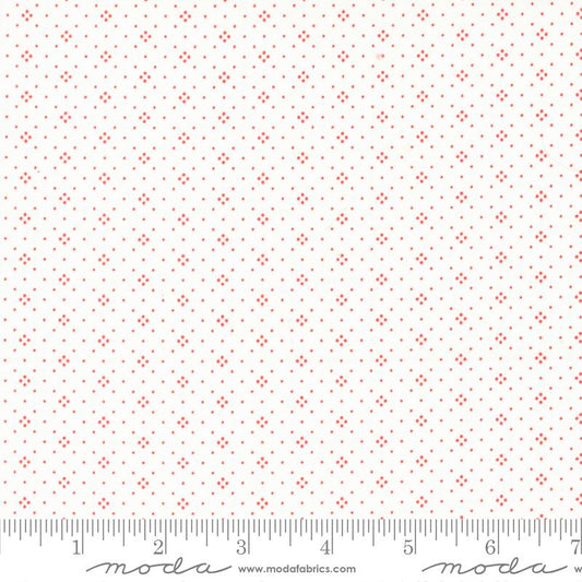 Eyelet Ivory Cherry 20488 85 Moda #1