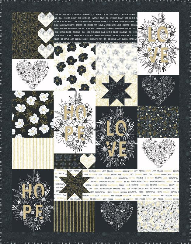 Gilded  Quilt Kit