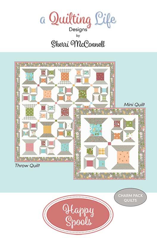 Happy Spools Pattern by Quilting Life Design
