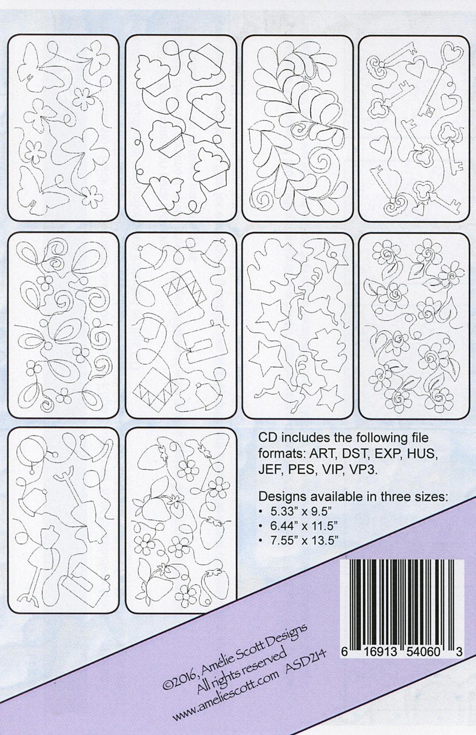 Edge to Edge Quilting Expansion Pack 05