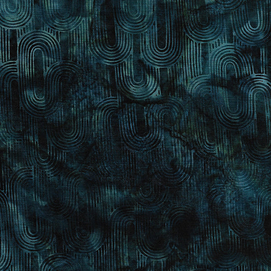 Modern Opulence Interlocking Ovals-Teal Ravine 612203999 /