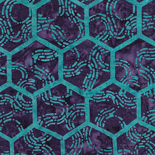 Chromatic - 612303470 / Hexies-Purple (Fabric #9)