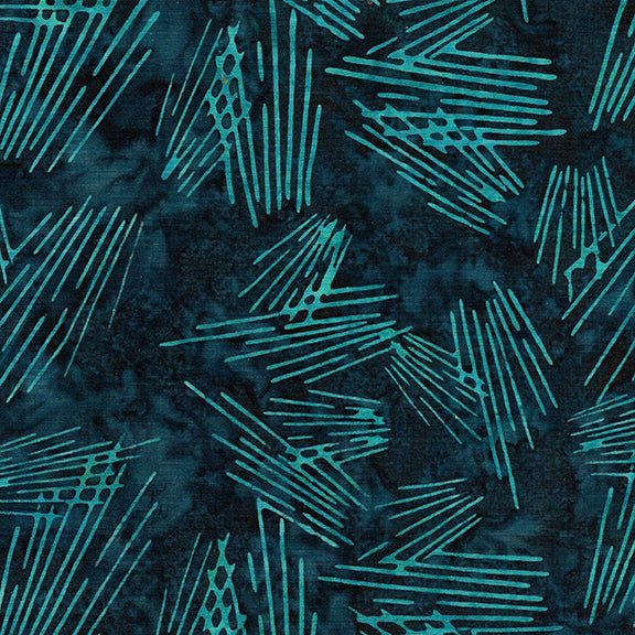 Chromatic - 612306999 / Lines-Teal Ravine (Fabric #12)