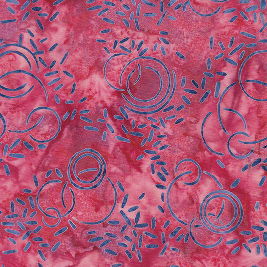 Bubbles Curves and Corners - Bubbles and Jimmies-Pink Geranium