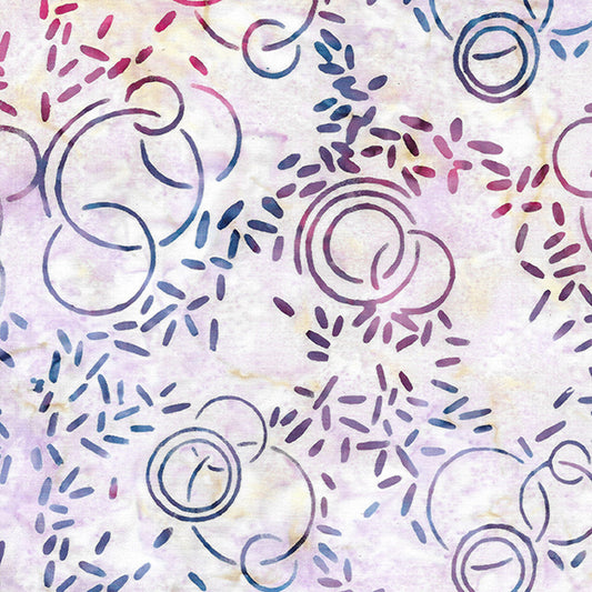 Bubbles Curves and Corners - Bubbles and Jimmies-Multi Purple Yellow White