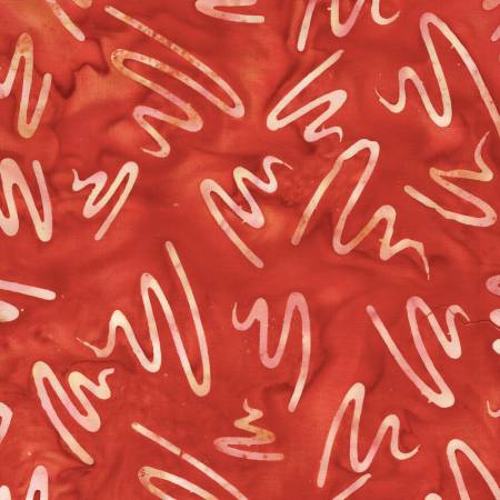 Sunset - Squiggle-Red Paprika Sunset