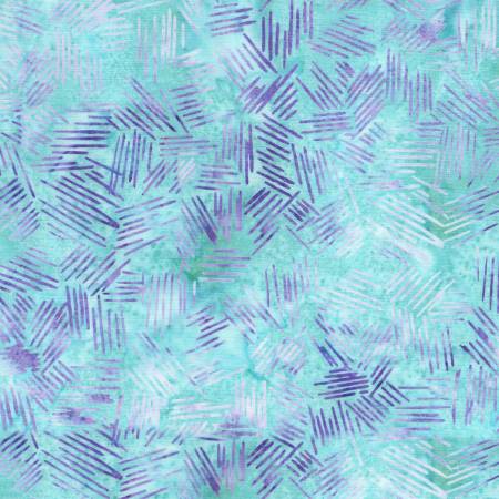 Aurora - Crosshatched-Teal Aqua Aurora