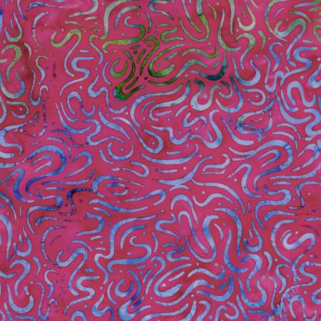 Sunset - Dots and Doodles-Pink Raspberry Sunset