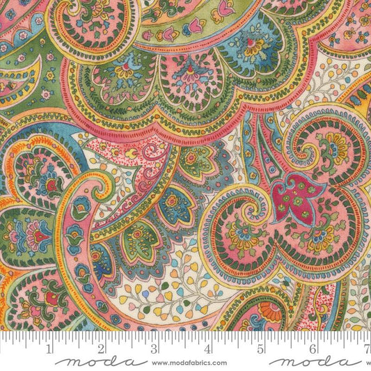 Chelsea Garden - Porcelain Multi (Posh Paisley Paisley)