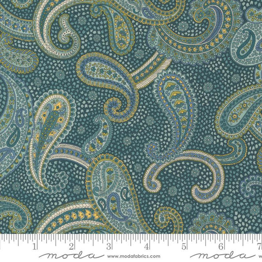 Chelsea Garden - Peacock (Bohemian Flare Paisley)