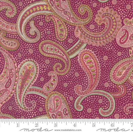 Chelsea Garden - Mulberry (Bohemian Flare Paisley)