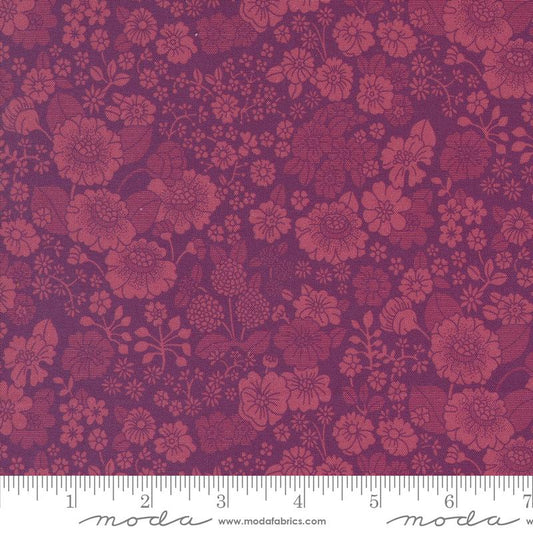 Chelsea Garden - Plum (Piccadilly Florals)