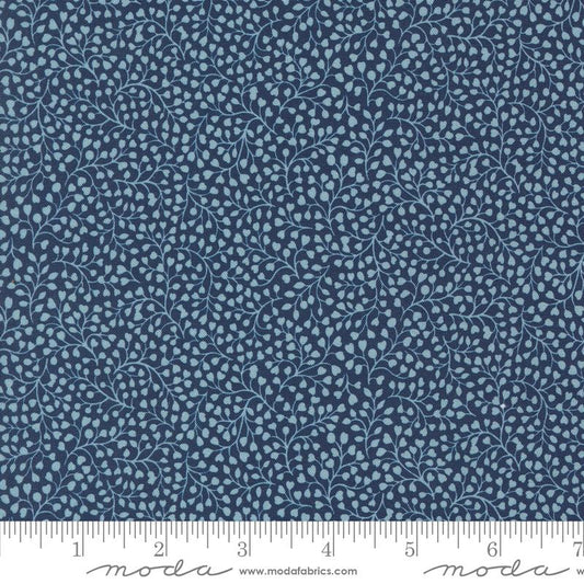 Chelsea Garden - Navy (Ambling Vine Blenders Vine)