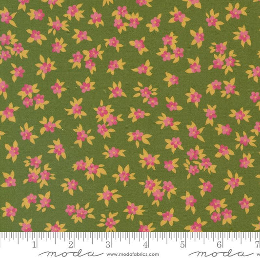 Chelsea Garden - Lichen (Tea Rose Ditsy Small Floral)