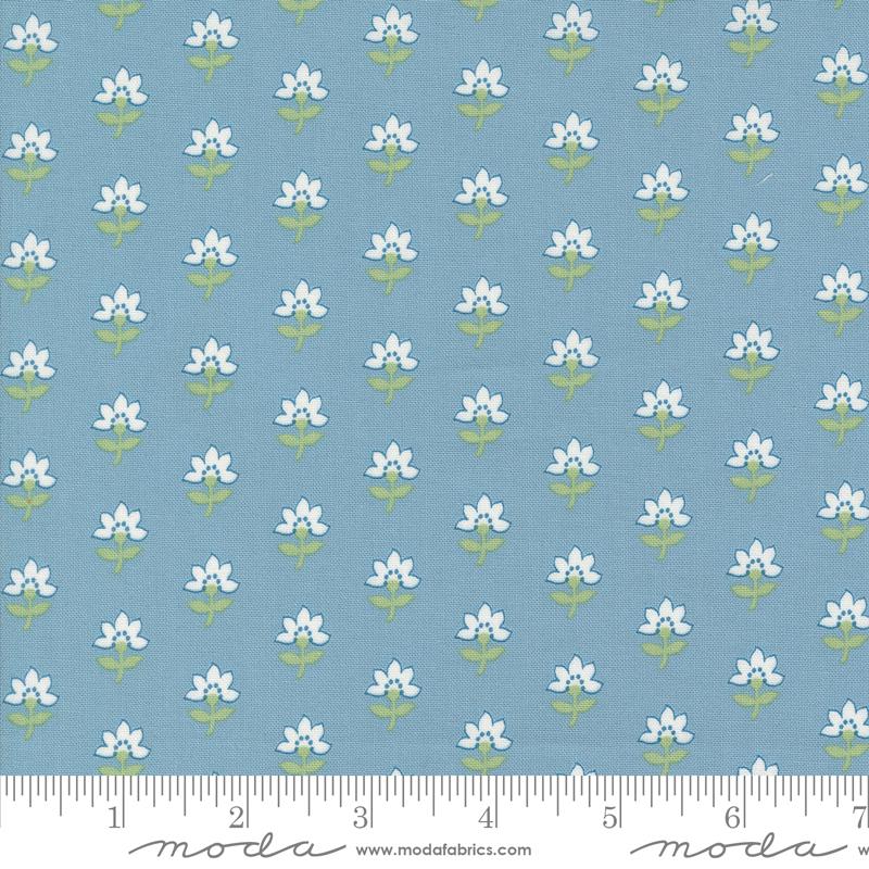 Shoreline - Light Blue Coastal Florals