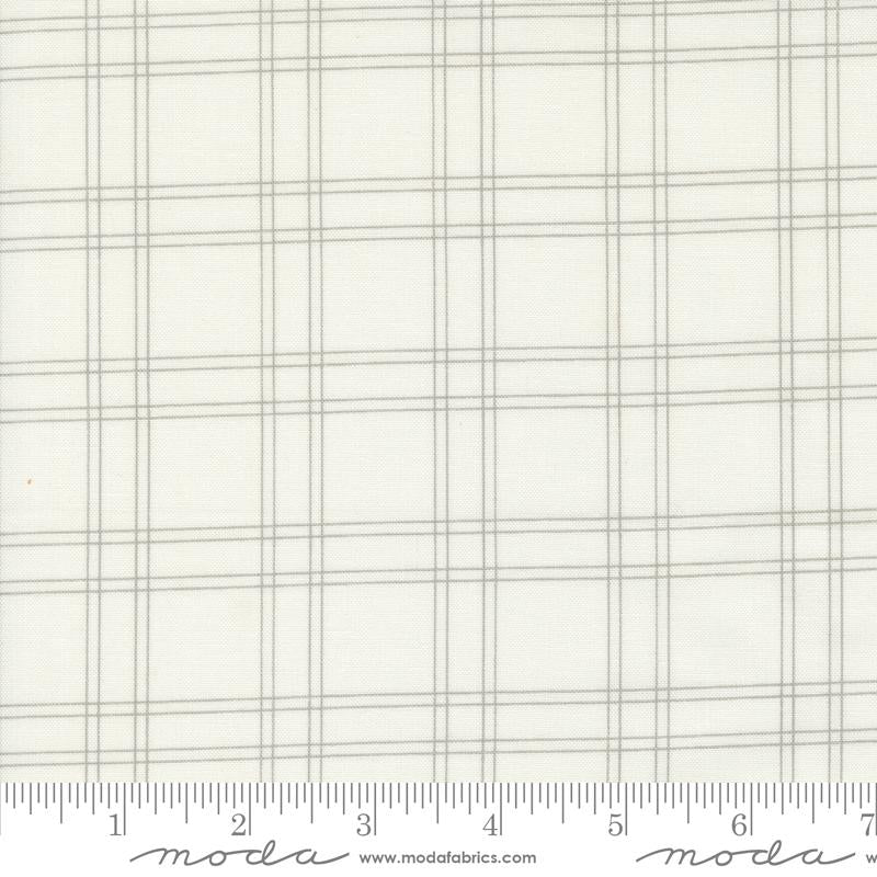 Shoreline - Cream Grey Plaid Checks and Plaids