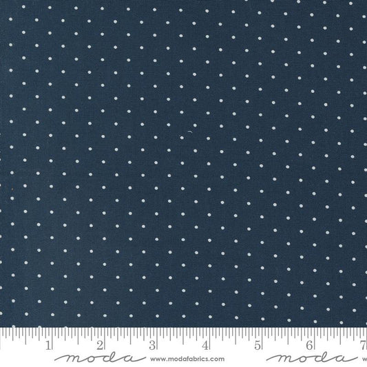 Shoreline - Navy Dot Dots