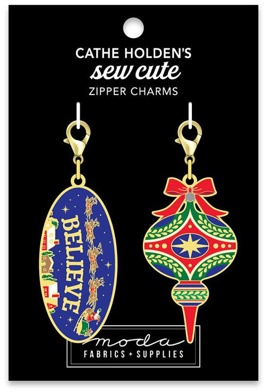 Ornaments Zipper Pull 2ct