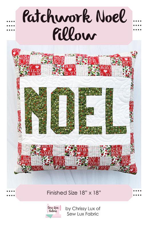 Patchwork Noel Pillow Pattern