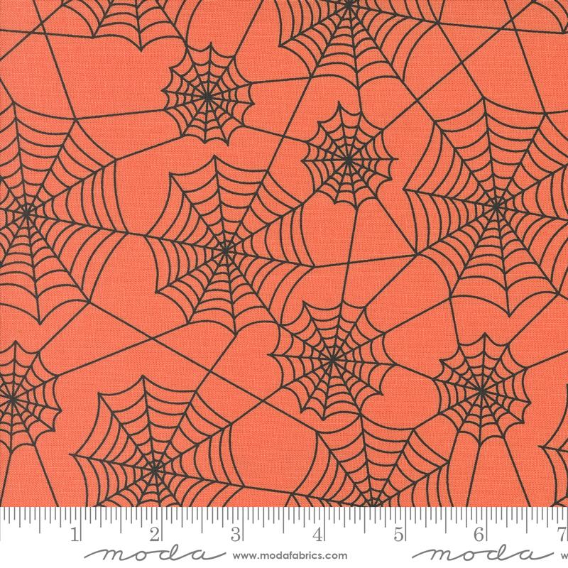 Hey Boo - Webs Novelty Spider Webs (Soft Pumpkin)