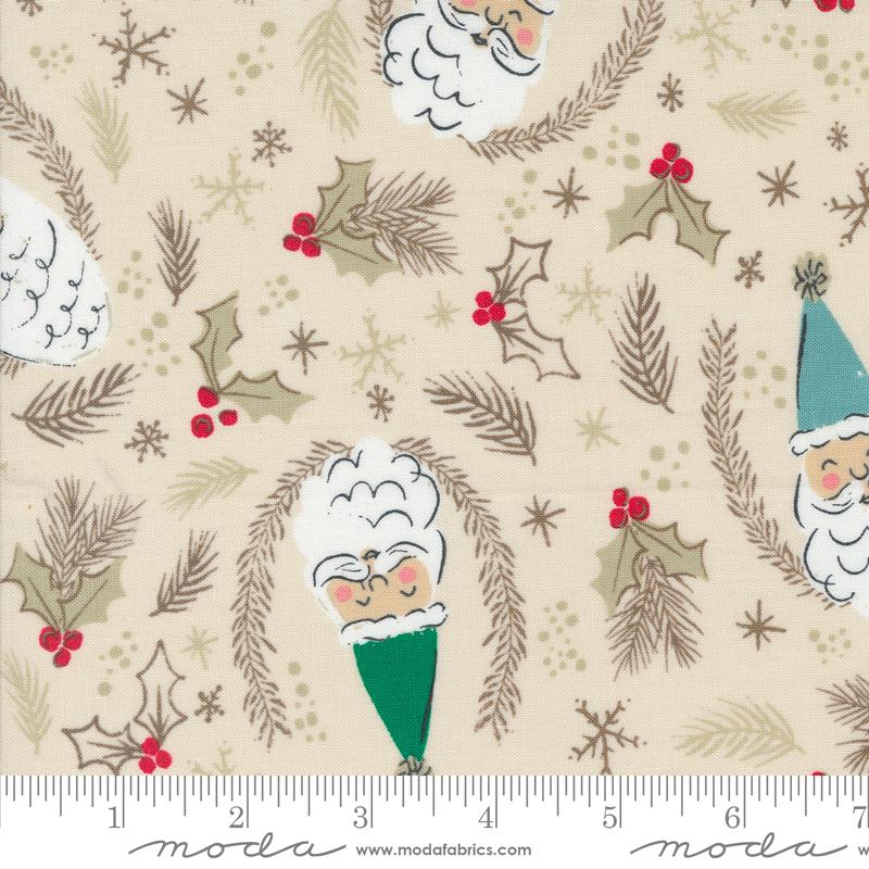 Cozy Wonderland - Jolly St Nick Christmas Santa (Natural)