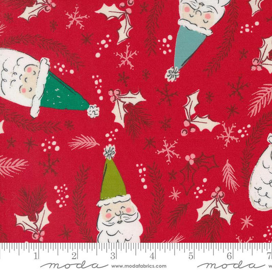 Cozy Wonderland - Jolly St Nick Christmas Santa (Berry)